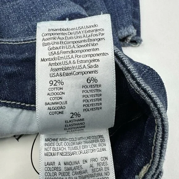 Mother Women's The Looker Ankle Chew Breaking The Law Designer Jeans‎ W30-31/L27
